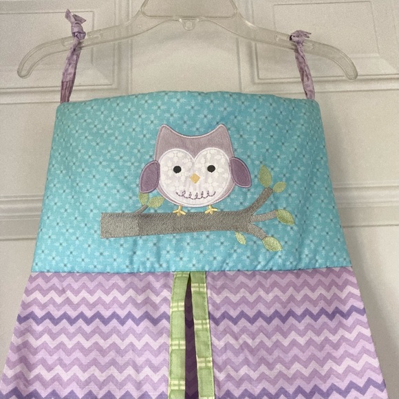 Nojo Love Birds collection Owl  Diaper Stacker 23" x 13" x  8" - Picture 5 of 10